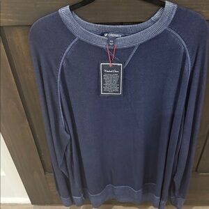 Daniel Cremieux Classic Navy Crewneck Sweater